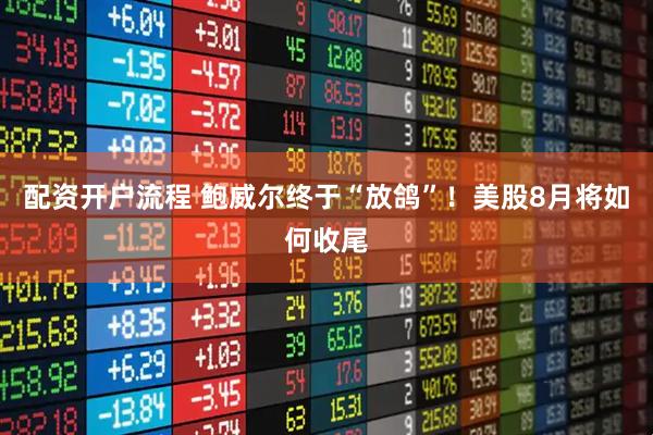 配资开户流程 鲍威尔终于“放鸽”！美股8月将如何收尾